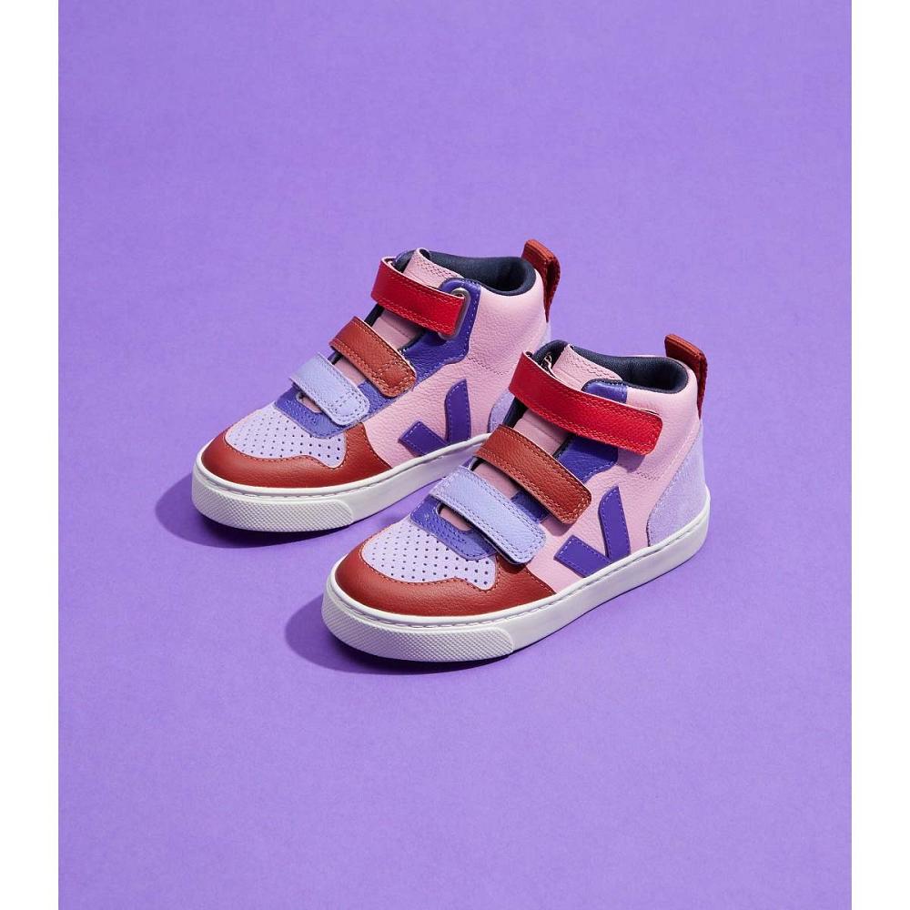 Veja V-10 MID CHROMEFREE Kids' High Tops Multicolor | NZ 705PJJ